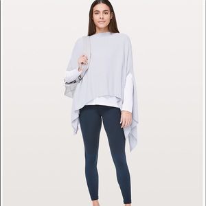 🌱 Lululemon Forward Flow Cape Sweater Poncho  OS